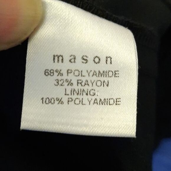 Mason Black Strapless Cocktail Dress Size 2 - Picture 4 of 6